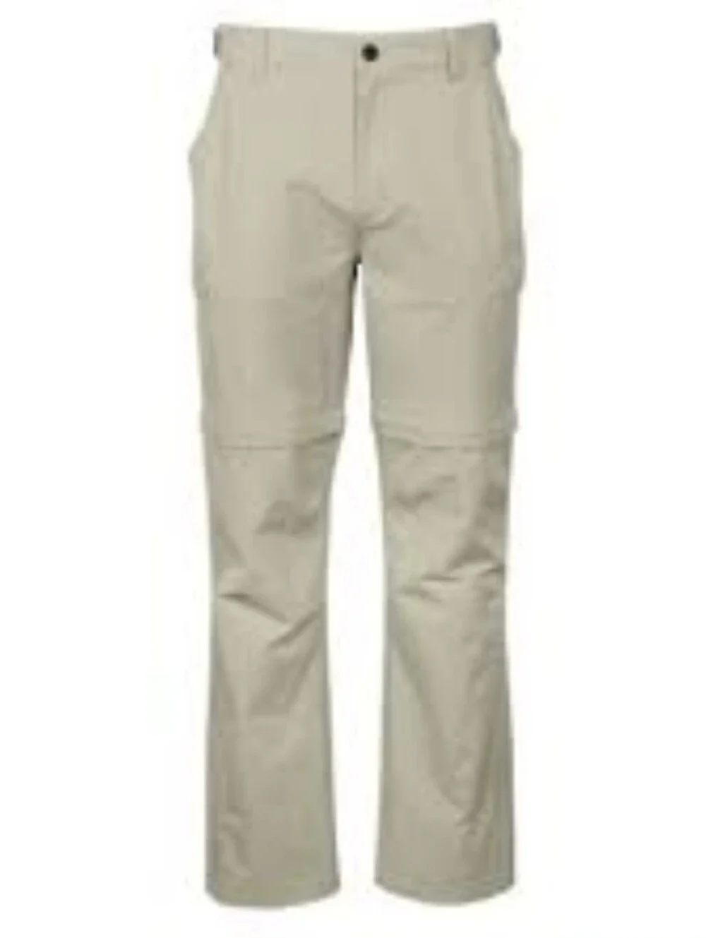 Ascend Men's Convertible Cargo Pants - Light Khaki Size 40×32 Vacation Travel